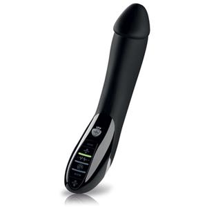 Mystim Tickling Truman E-Stim Vibrator - Black Edition