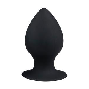 Anal Collection Zwarte medium siliconen buttplug