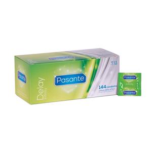 Pasante Delay condooms, 144 stuks