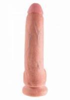 Pipedream Huidkleurige realistische dildo met ballen 23 cm