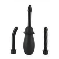 Anal douche kit black zwart