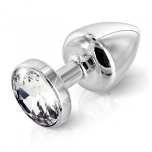 Diogol - Anni Butt Plug Rond Verzilverd 30 Mm