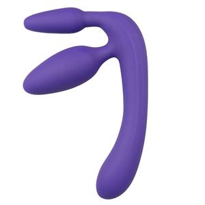 You2Toys Drie Dubbele Voorbind Dildo - Paars (1st)