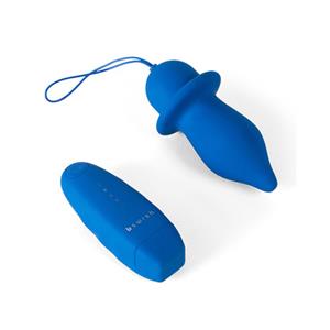 B Swish - Bfilled Classic Vibrerende Buttplug Blauw