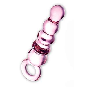 Glas Quintessence Beaded Glazen Anal Slider