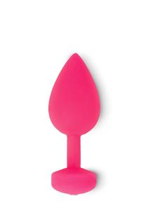 G-vibe - vibrerende oplaadbare buttplug, small, 3 cm, roze