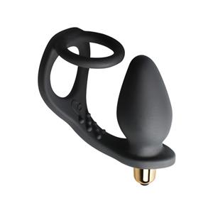 Rocks Off Ro-Zen Vibrerende Buttplug       - Zwart