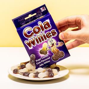 Spencer & Fleetwood Weingummi „Cola Willies“ mit Zuckerumhüllung