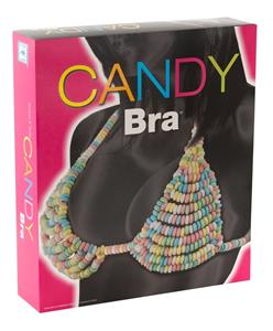 Knabberwäsche „Candy Bra“, BH aus Zuckerperlen