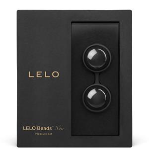 Lelo Luna Beads Noir, zwarte lustballen