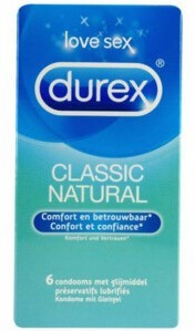 Durex Classic Natural 6 stuks