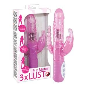 You2Toys Rabbit-Vibrator "3 x Motor 3 x Lust"