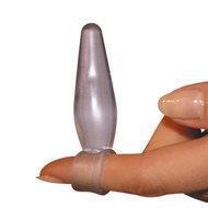 Jelly Anaal Vinger buttplug (de kleinste die we hebben)