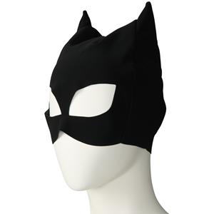 Zwart Kattenmasker