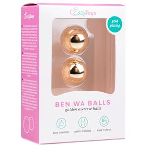 Easytoys Ben Wa Ballen 22mm - Goudkleurig