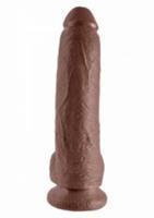 Pipedream Cock 9 Inch W/ Balls Brown