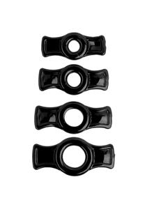 docjohnson Titan Men Cockring Set - Zwart