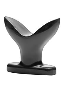 Master Series Zwarte anker buttplug