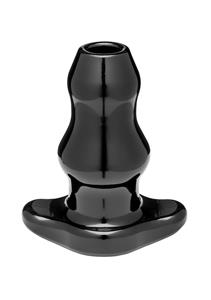 Perfectfit Double Tunnel Buttplug Medium - zwart