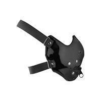 Master Series Lektor Zipper Mouth Muzzle: Maulkorb, schwarz