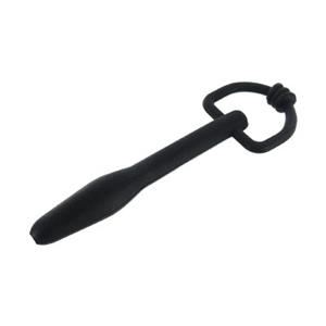 Master Series Silicone Cum-Thru D-Ring Penis Plug