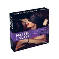 Master & Slave BDSM Kit tijgerprint paars