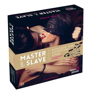 Master & Slave Bondage Spiel - Beige