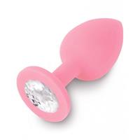 Dolce Piccante Buttplug Jewellery Small Silicone Pink