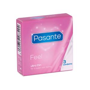 Pasante *Feel* (Sensitive) gefühlsechte Kondome für empfindsame Liebhaber