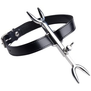 Strict Leather Heretic's Fork - BDSM Halsband