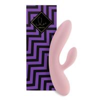 FeelzToys Lea Rabbit Vibrator Soft Roos