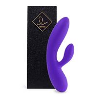 FeelzToys Lea Rabbit Vibrator Glitter Paars