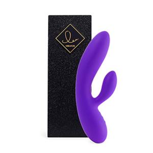 Feelz Toys FeelzToys - Lea Rabbit Vibrator Black (Glitter)