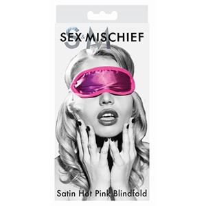 Sex&Mischief S&M Satijnen Blinddoek Donkerroze