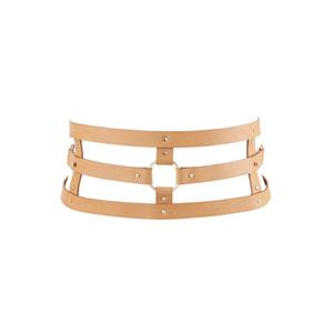 Maze Wide Belt Zwart