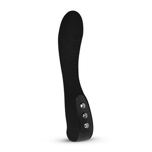 Easytoys Geribbelde G-spot Vibrator - Zwart - Maximum Pleasure