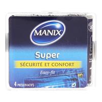 Manix Super Easy-Fit Condooms 4 Stuks