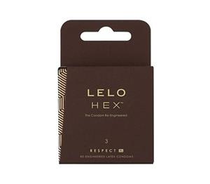 LELO HEX Respect XL - 3 Kondome