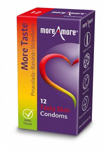 More Amore MoreAmore - Condom Tasty Skin (12 pcs)