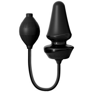 Anal Fantasy Inflatable Anal Plug: Pump-Analplug, schwarz