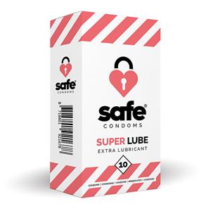 SAFE SUPER LUBE CONDOMS 36PC