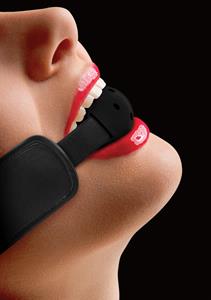 Ouch! Brace Ball Gag - Black