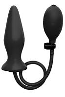 Ouch! Inflatable Silicone Plug - Black