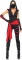 Leg Avenue Ninja-Catsuit mit Kapuze, 5 Teile