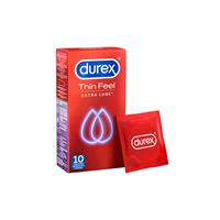 Durex Thin Feel Extra Glijmiddel - 10 Stuks