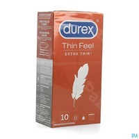 Durex Thin Feel Extra Dun - 10 Stuks