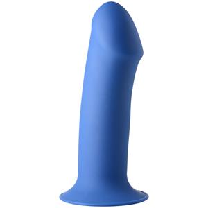 Squeeze-it Buigzame Dikke Dildo - Blauw