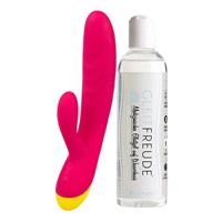 Rabbitvibrator Jazz + Gleitgel (250ml)