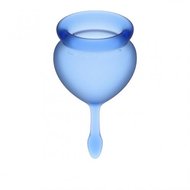 Feel Good Menstruatie Cup Set - Blauw