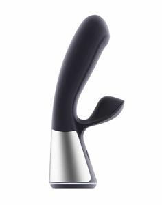 Kiiroo OhMiBod Fuse Rabbit Vibrator – Zwart